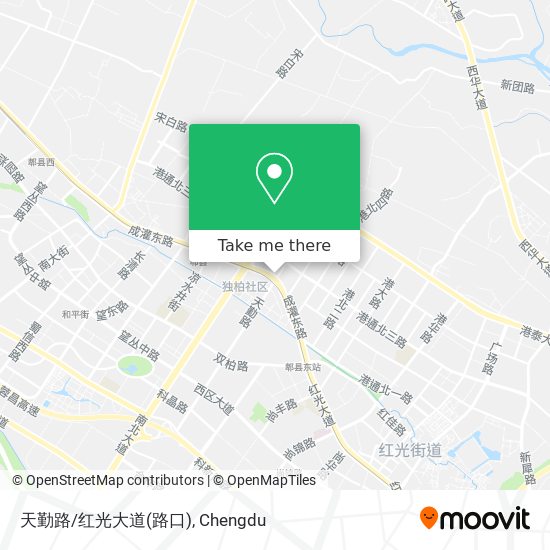 天勤路/红光大道(路口) map