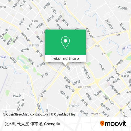 光华时代大厦-停车场 map