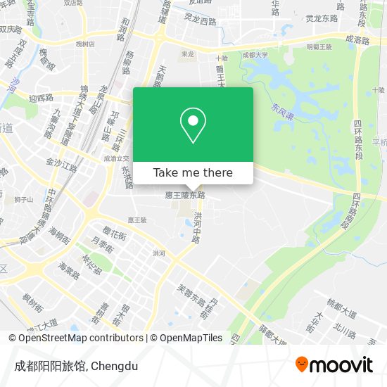 成都阳阳旅馆 map