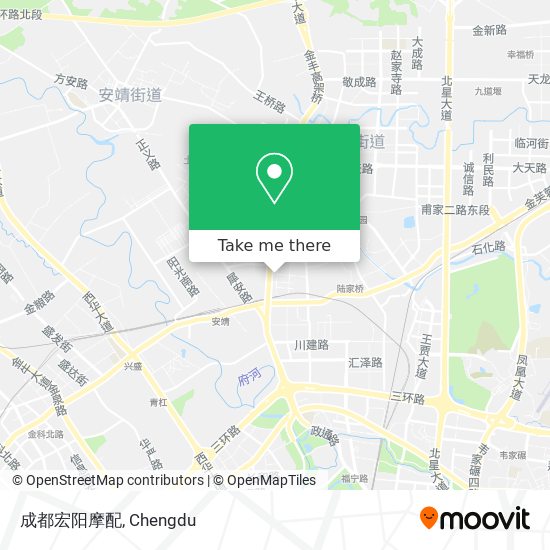 成都宏阳摩配 map
