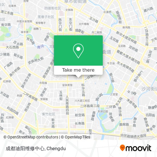成都迪阳维修中心 map