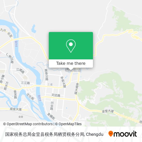 国家税务总局金堂县税务局栖贤税务分局 map