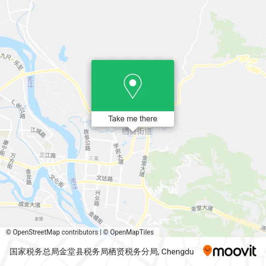 国家税务总局金堂县税务局栖贤税务分局 map