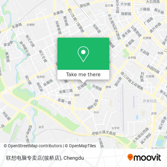 联想电脑专卖店(簇桥店) map