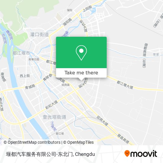 堰都汽车服务有限公司-东北门 map