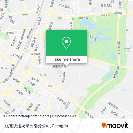 优速快递龙泉五部分公司 map