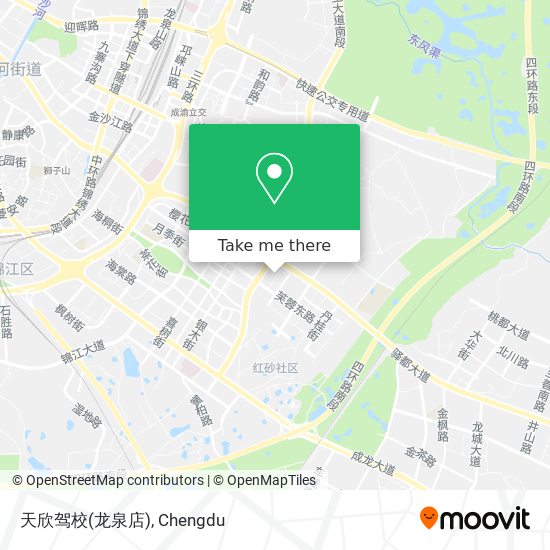 天欣驾校(龙泉店) map