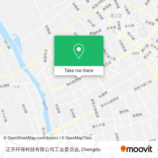 正升环保科技有限公司工会委员会 map