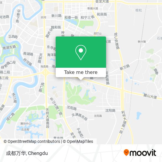 成都万华 map
