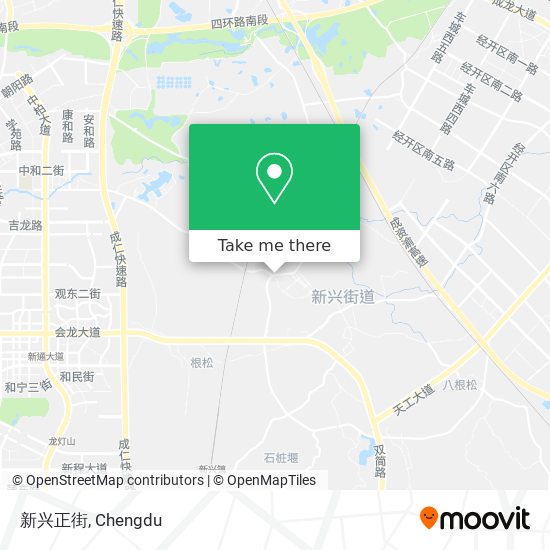 新兴正街 map
