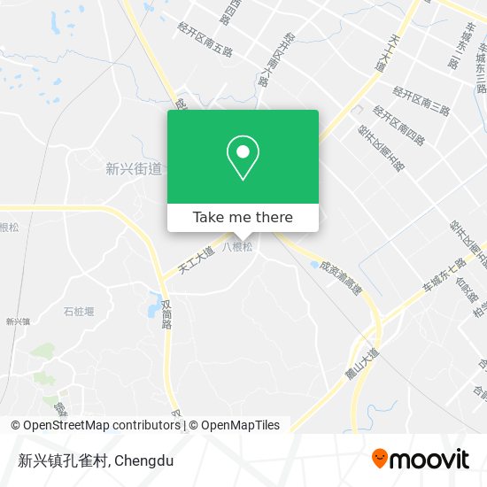 新兴镇孔雀村 map
