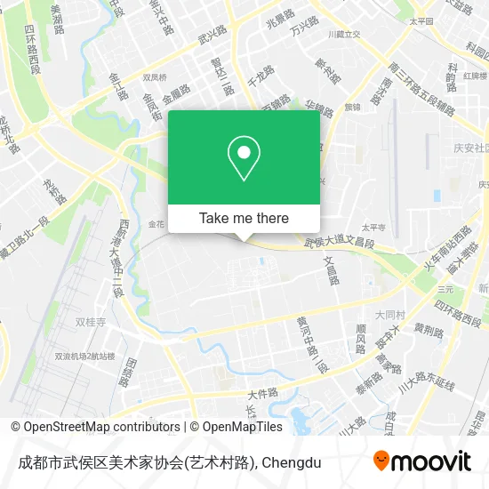 成都市武侯区美术家协会(艺术村路) map