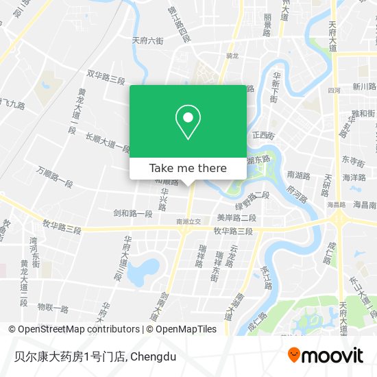 贝尔康大药房1号门店 map