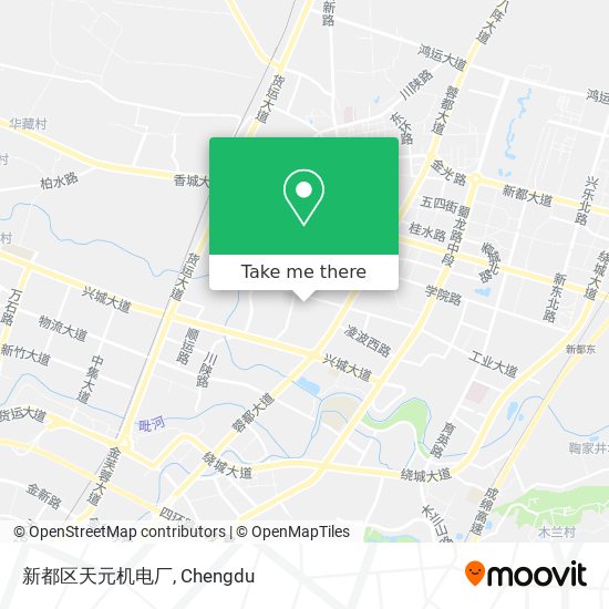 新都区天元机电厂 map