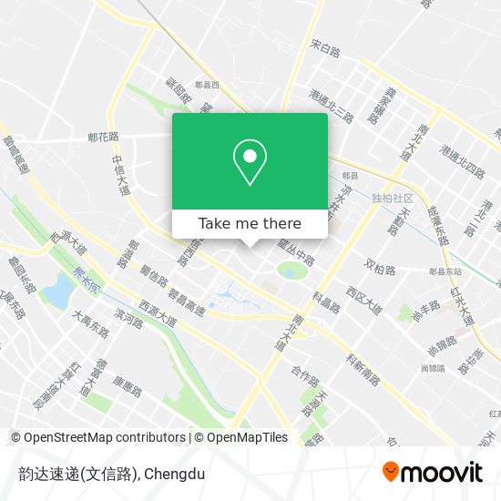 韵达速递(文信路) map