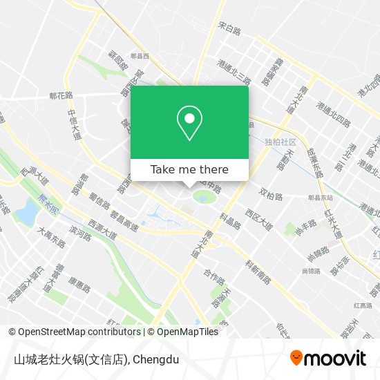 山城老灶火锅(文信店) map
