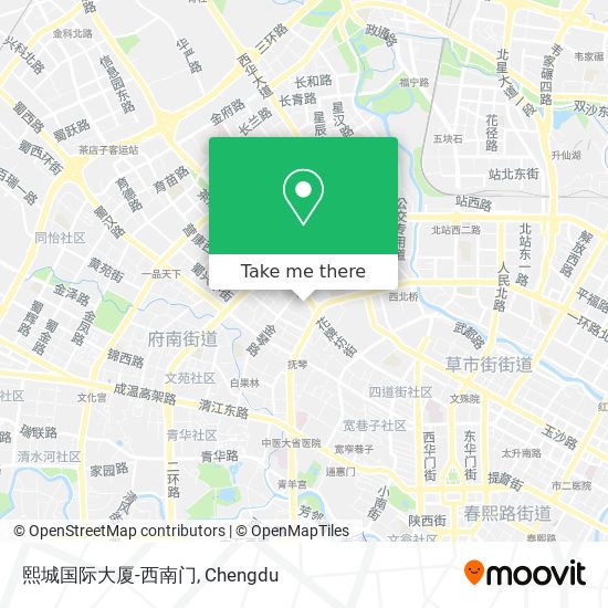 熙城国际大厦-西南门 map