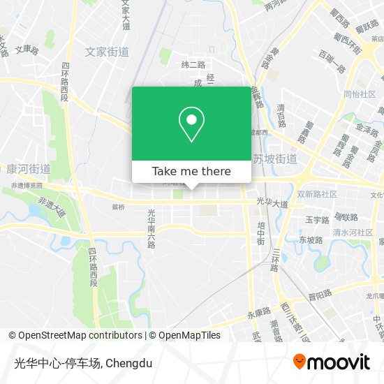 光华中心-停车场 map