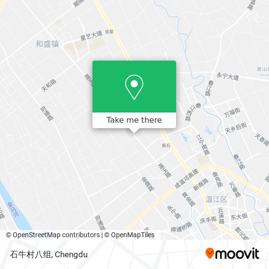 石牛村八组 map