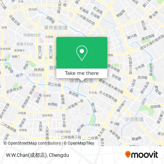 W.W.Chan(成都店) map