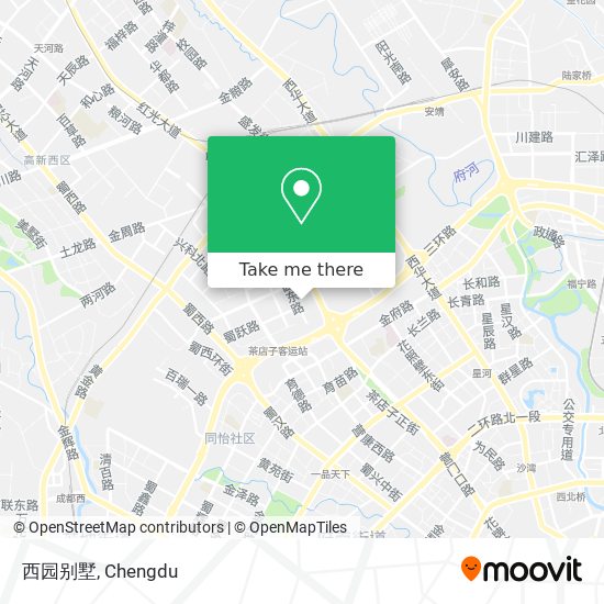 西园别墅 map