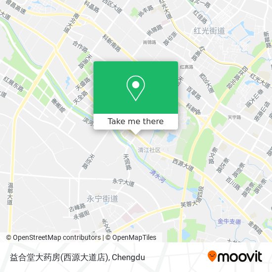 益合堂大药房(西源大道店) map