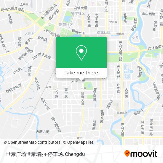 世豪广场世豪瑞丽-停车场 map