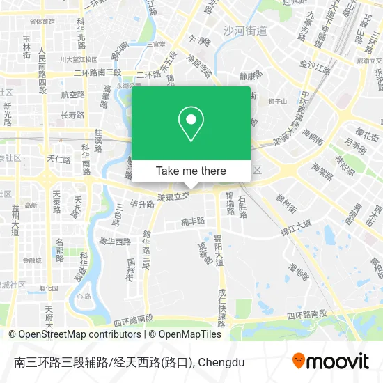 南三环路三段辅路/经天西路(路口) map
