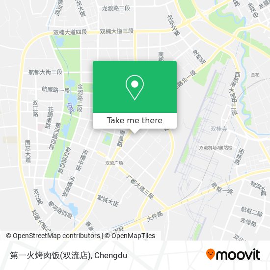 第一火烤肉饭(双流店) map