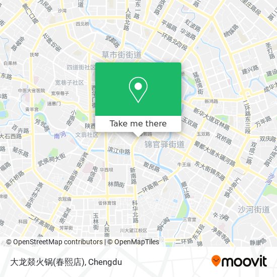 大龙燚火锅(春熙店) map