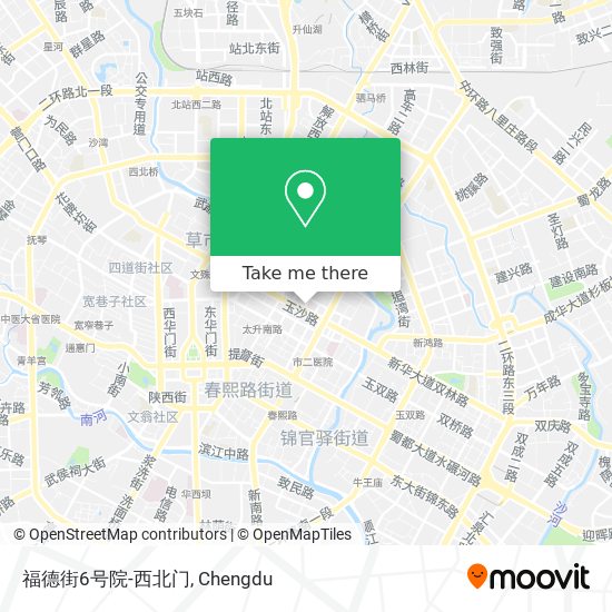 福德街6号院-西北门 map