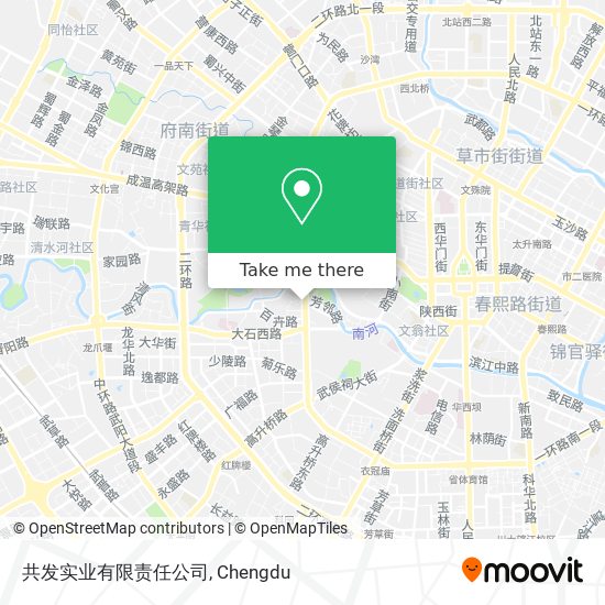 共发实业有限责任公司 map