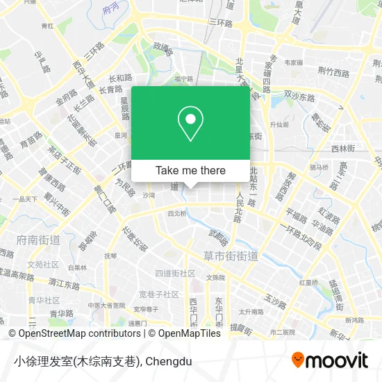 小徐理发室(木综南支巷) map