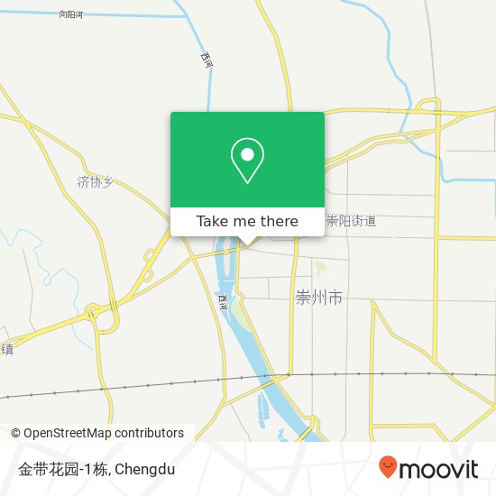 金带花园-1栋 map