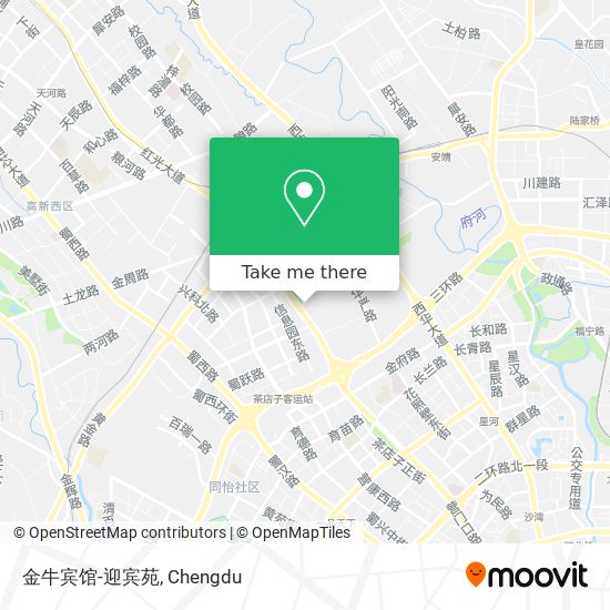 金牛宾馆-迎宾苑 map