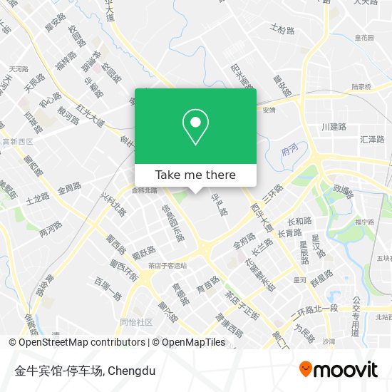 金牛宾馆-停车场 map
