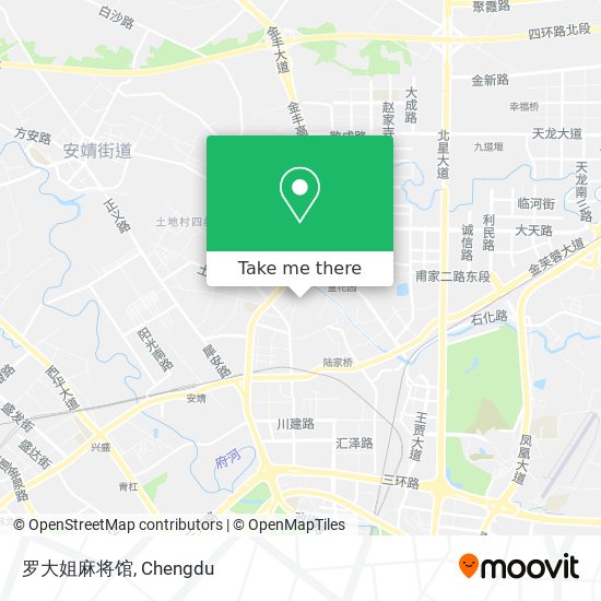 罗大姐麻将馆 map