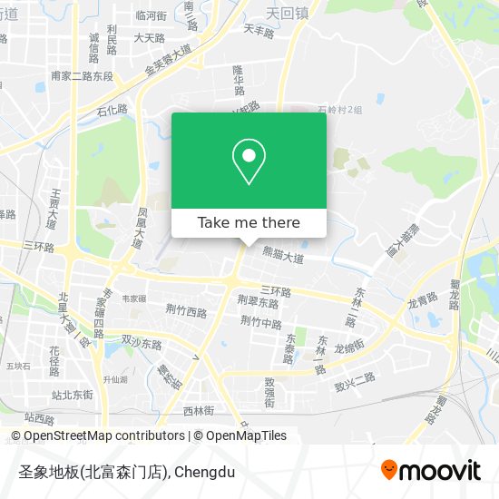 圣象地板(北富森门店) map