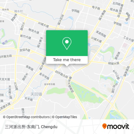 三河派出所-东南门 map