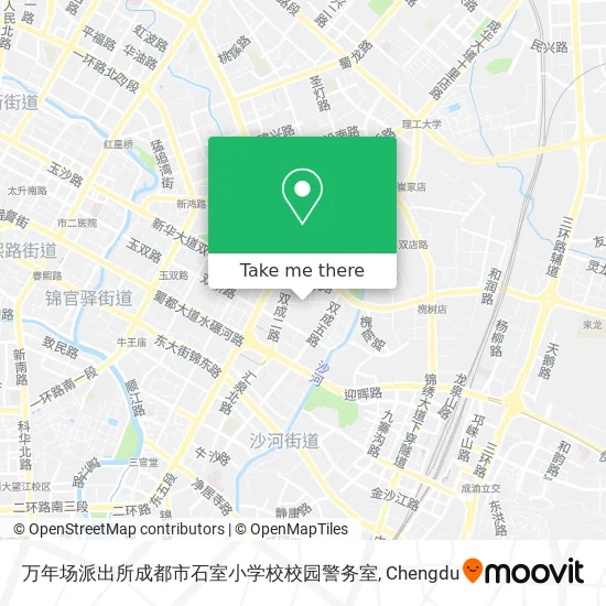 万年场派出所成都市石室小学校校园警务室 map