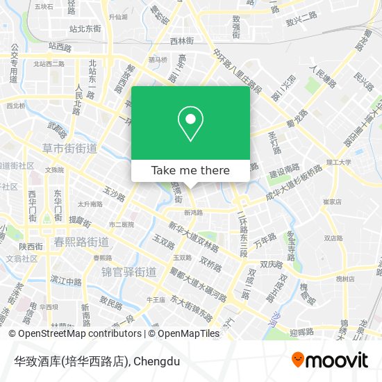 华致酒库(培华西路店) map