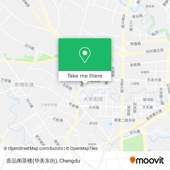 壹品阁茶楼(华美东街) map