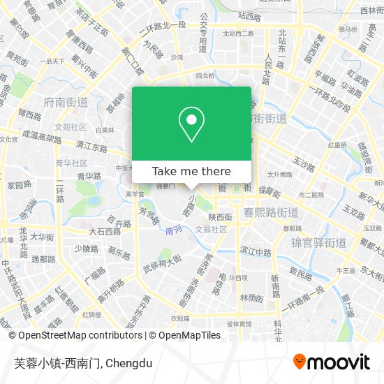 芙蓉小镇-西南门 map