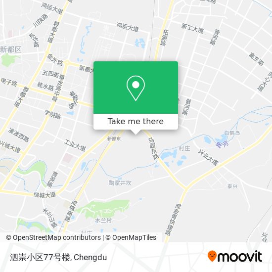 泗崇小区77号楼 map