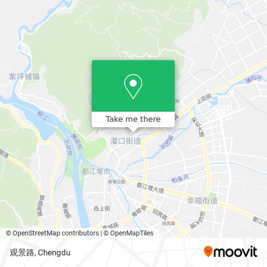 观景路 map