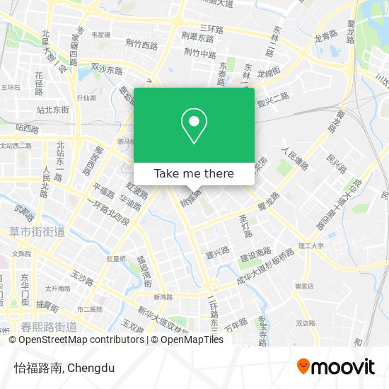 怡福路南 map