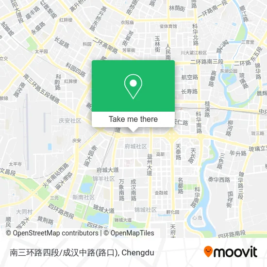 南三环路四段/成汉中路(路口) map
