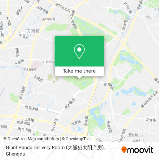 Giant Panda Delivery Room (大熊猫太阳产房) map