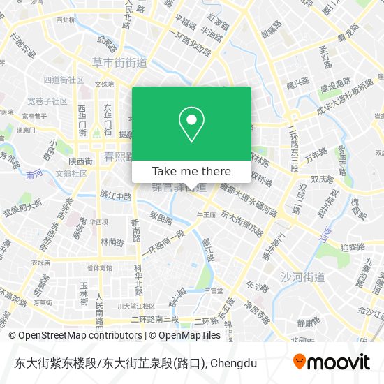 东大街紫东楼段/东大街芷泉段(路口) map