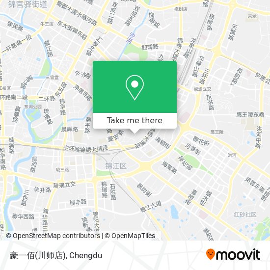 豪一佰(川师店) map